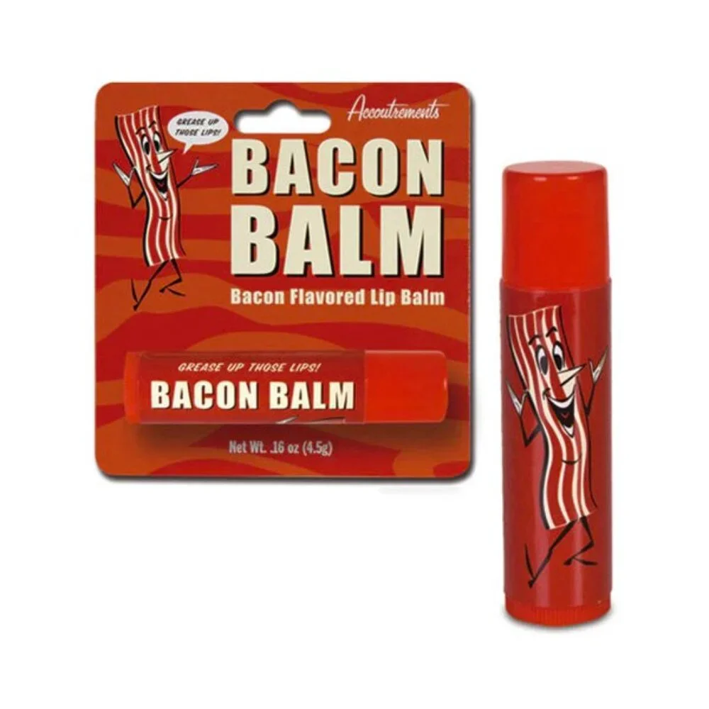 Bacon Soap & Bacon Lip Balm Novelty Gag White Elephant Gift NEW